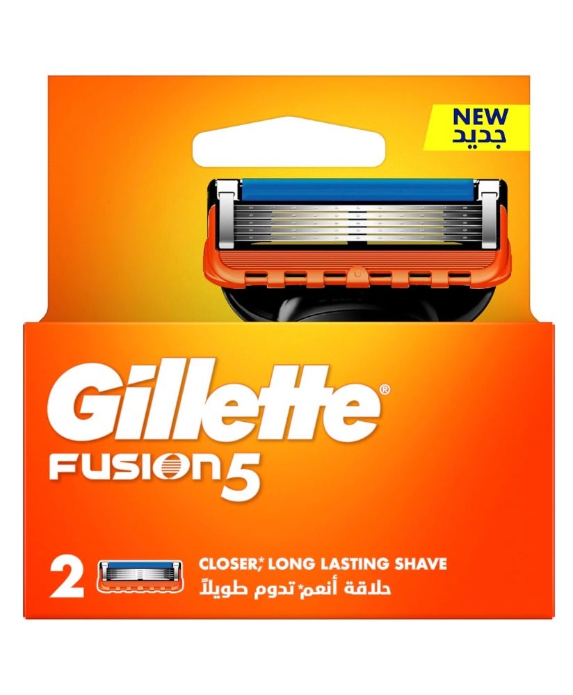 Gillette Fusion5 Razor Blades – 2 Count Set of 2 Box